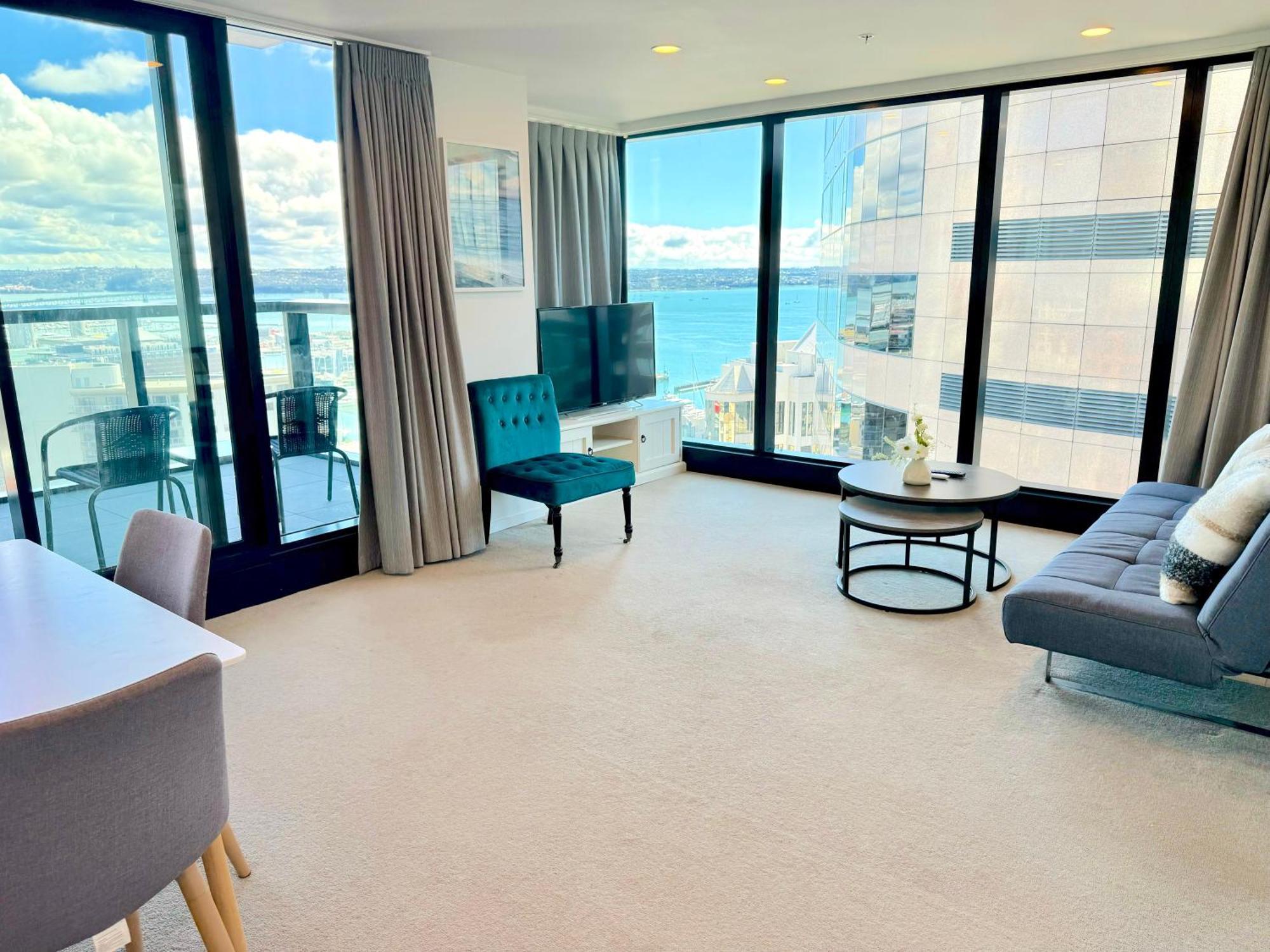 Magnificent Skytower, Sea, Habour View In Cbd Apartment Auckland Ngoại thất bức ảnh