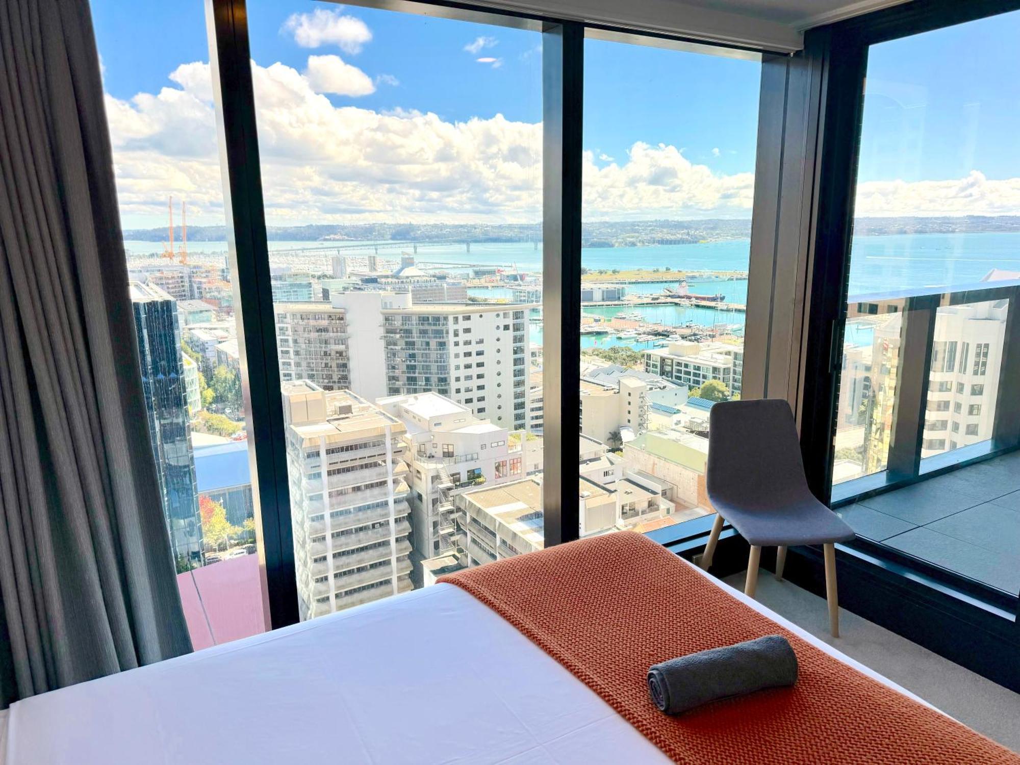 Magnificent Skytower, Sea, Habour View In Cbd Apartment Auckland Ngoại thất bức ảnh